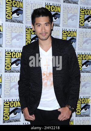 Godfrey Gao partecipa al "The Mortal Instruments: City of Bones" al Comic-con 2013 che si tiene presso il San Diego Convention Center Foto Stock