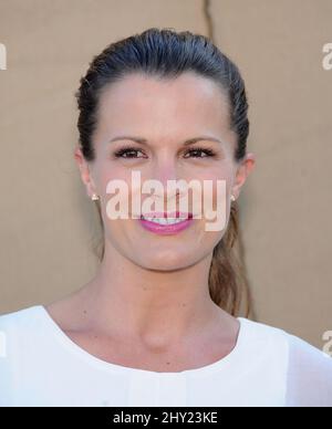 Melissa Claire Egan partecipa al CBS, allo Showtime e al CW 2013 Annual Summer Stars Party all'Hilton Hotel di Los Angeles Foto Stock