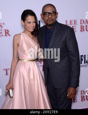 Forest Whitaker e Keisha Whitaker alla prima di 'The Butler' Foto Stock