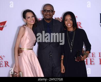 Forest Whitaker e Keisha Whitaker alla prima di 'The Butler' Foto Stock