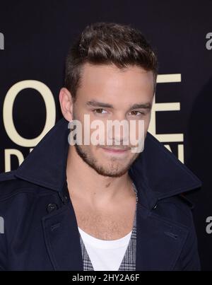 Liam Payne di una direzione che frequenta la 'una direzione: Questo è noi' Premiere a New York. Foto Stock