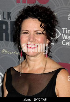 Susie Essman partecipa alla prima della quarta stagione dell'Impero Boardwalk al Teatro Ziegfeld di New York. Foto Stock