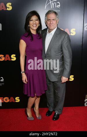 Julie Chen, Les Moonves ULTIMA VEGAS Special Screening After-Party al HAZE Nightclub, aria Resort and Casino, Las Vegas. Foto Stock