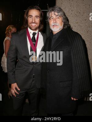 Jake Owen, Randy Owen, che partecipa ai BMI Country Awards 61st che si tengono presso il BMI Nashville a Nashville, Tennessee. Foto Stock