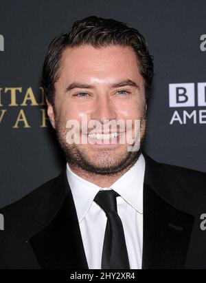 Kevin Ryan partecipa al BAFTA LA Jaguar Britannia Awards 2013 all'Hilton Hotel di Los Angeles. Foto Stock