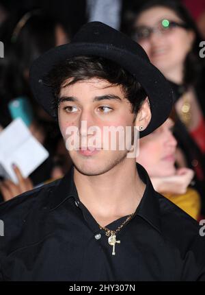 Jai Brooks, i Janoskians che hanno partecipato alla prima di 'The Hunger Games: Catching Fire' a Los Angeles, California. Foto Stock