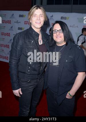 John Rzeznik arriva alla sfilata annuale di Natale di Hollywood 82nd, domenica 1 dicembre 2013 a Los Angeles. Foto Stock