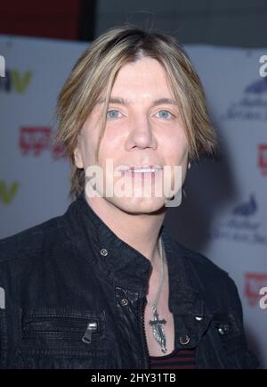 John Rzeznik arriva alla sfilata annuale di Natale di Hollywood 82nd, domenica 1 dicembre 2013 a Los Angeles. Foto Stock