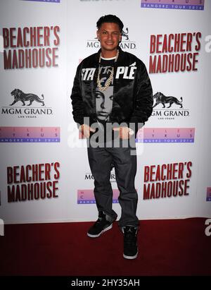 Paul 'Pauly D' DelVecchio partecipa alla prima Notte di apertura 'Beacher's Madhouse' al MGM Grand Hotel & Casino Foto Stock