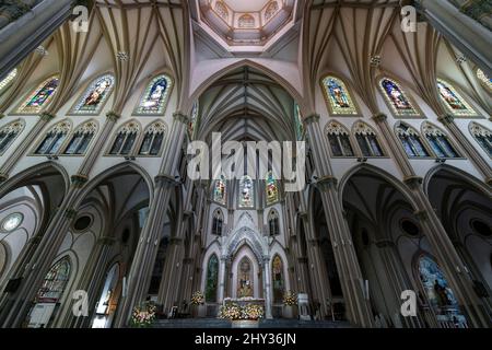 Cattedrale Metropolitana di Guayaquil (Catedral Católica Metropolitana de Guayaquil), Guayaquil, Ecuador Foto Stock