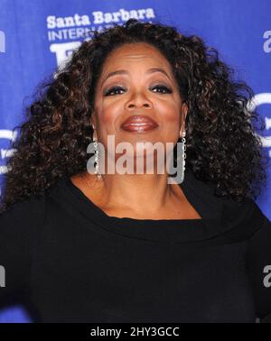 Oprah Winfrey riceve il premio Montecito all'Arlington Theatre di Santa Barbara Foto Stock