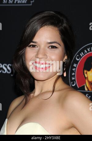 America Ferrera frequenta la 'Cesar Chavez' Premiere a Los Angeles Foto Stock
