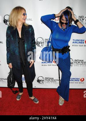 Rosanna Arquette e Alexis Arquette durante l'Indian Film Festival di Los Angeles, serata di apertura con tappeto rosso premiere di 'OLD' tenuto presso i cinema ARCLIGHT di Hollywood. Foto Stock