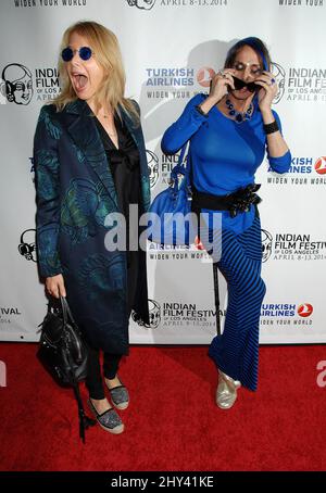 Rosanna Arquette e Alexis Arquette durante l'Indian Film Festival di Los Angeles, serata di apertura con tappeto rosso premiere di 'OLD' tenuto presso i cinema ARCLIGHT di Hollywood. Foto Stock