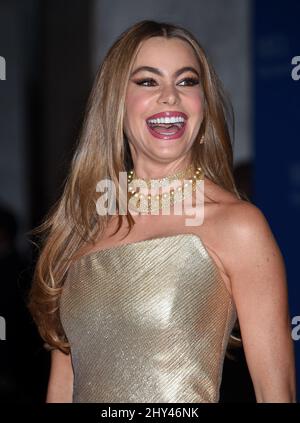 Sofia Vergara partecipa alla cena della White House Corinterpelled Association all'Hilton Hotel di Washington DC. Foto Stock