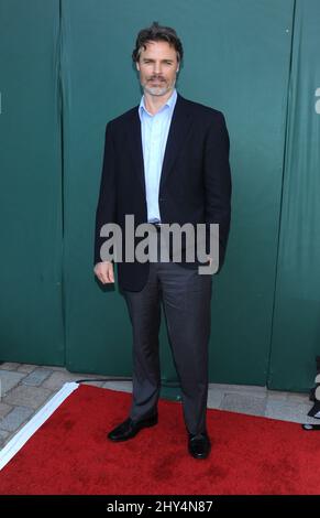 Dylan Neal partecipa all'Summer 2014 TCA: Hallmark's 'Northpole Christmas Celebration' al Northpole Manor a Beverley Hills Foto Stock