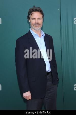 Dylan Neal partecipa all'Summer 2014 TCA: Hallmark's 'Northpole Christmas Celebration' al Northpole Manor a Beverley Hills Foto Stock