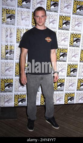 Presentazione del 'Project Almanal' Comic-con 2014 di Jonny Weston Paramount all'Hilton Bayfront Hotel di San Diego. Foto Stock