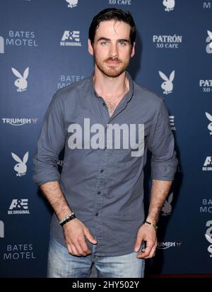 Colin o'Donoghue partecipa all'evento Playboy and 'Bates Motel' durante il Comic-con International 2014, San Diego, 25 luglio 2014. Foto Stock