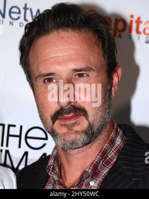 David Arquette partecipa al concerto IMAGINE Ball LA Benefit tenuto presso la House of Blues a Los Angeles, USA. Foto Stock