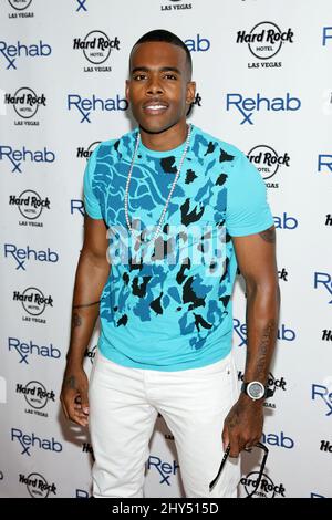 R&B Singer Mario suona al Rehab Pool dell'Hard Rock Hotel & Casino di Las Vegas. Foto Stock