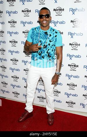 R&B Singer Mario suona al Rehab Pool dell'Hard Rock Hotel & Casino di Las Vegas. Foto Stock