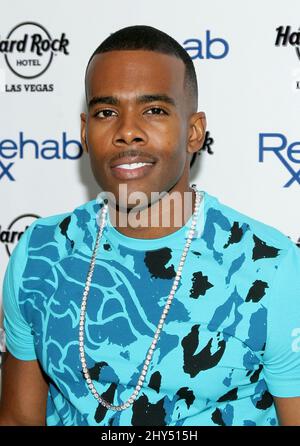 R&B Singer Mario suona al Rehab Pool dell'Hard Rock Hotel & Casino di Las Vegas. Foto Stock