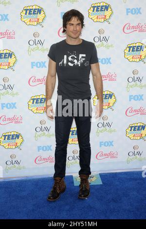 Ian Somerhalder in arrivo per i premi Teen Choice 2014 che si sono tenuti al Shrine Auditorium di Los Angeles. Foto Stock