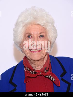 Charlotte Rae partecipa al Paley Fall Flashback: 'I fatti della vita' 35th Anniversary Reunion al Paley Center for Media Foto Stock