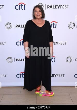 Mindy Cohn partecipa al Paley Fall Flashback: 'The Facts of Life' 35th Anniversary Reunion al Paley Center for Media Foto Stock