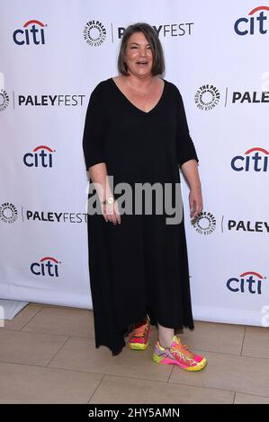 Mindy Cohn partecipa al Paley Fall Flashback: 'The Facts of Life' 35th Anniversary Reunion al Paley Center for Media Foto Stock