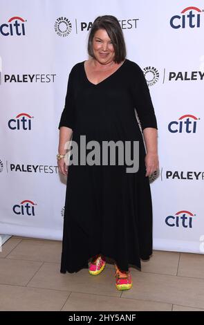 Mindy Cohn partecipa al Paley Fall Flashback: 'The Facts of Life' 35th Anniversary Reunion al Paley Center for Media Foto Stock