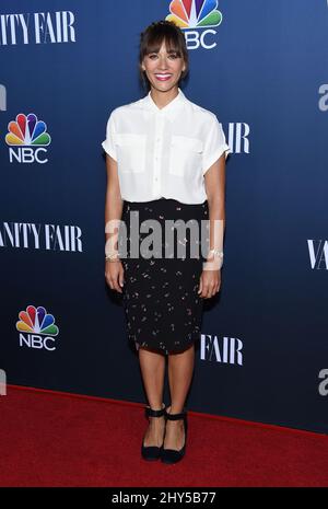 Rashida Jones partecipa all'evento NBC Vanity Fair 2014-2015 TV Season Red Carpet presso l'Hyde Sunset Kitchen Foto Stock