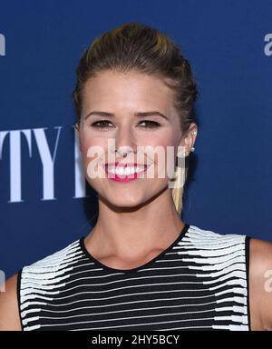 Sarah Wright partecipa all'evento NBC Vanity Fair 2014-2015 TV Season Red Carpet all'Hyde Sunset Kitchen Foto Stock