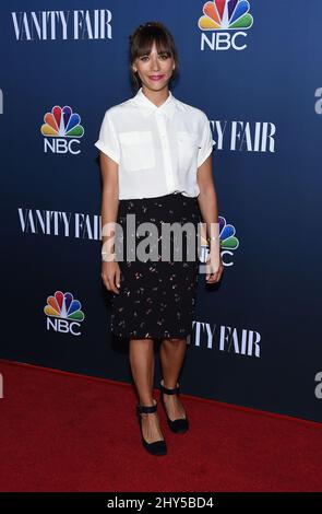 Rashida Jones partecipa all'evento NBC Vanity Fair 2014-2015 TV Season Red Carpet presso l'Hyde Sunset Kitchen Foto Stock