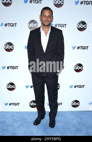 Justin Chambers frequenta il #TGIT Premiere Event of ABC's Gray's Anatomy, scandal & How to get away with Murder at the Palihouse in Los Angeles, California. Foto Stock