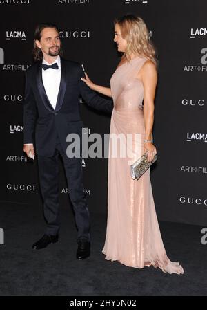 Kate Hudson & Matt Bellamy partecipa al LACMA Art + Film Gala 2014 al LACMA di Los Angeles Foto Stock