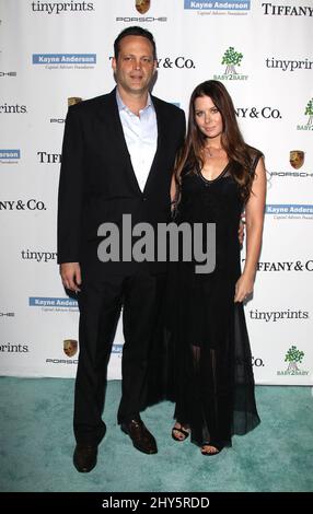 Vince Vaughn e Kyla Weber hanno partecipato al Gala 2014 Baby2Baby in onore di Kate Hudson Foto Stock