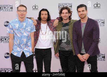 Magia! Partecipazione agli American Music Awards 2014 al Nokia Theatre Foto Stock