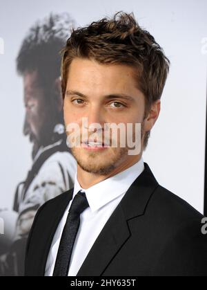 Luke Grimes frequenta la 'American Sniper' Premiere a New York Foto Stock