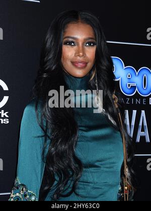 Jessica White partecipa al People Magazine Awards all'Hilton Hotel Foto Stock