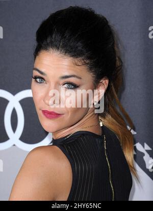 Jessica Szohr arriva a Audi Kicks Off Golden Globes Week 2015 a Cecconi giovedì 8 gennaio 2015 a West Hollywood, CA. Foto Stock