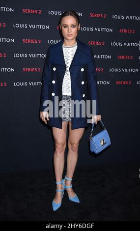 Brie Larson partecipa a un evento chiamato, Louis Vuitton svela una mostra non convenzionale, 'SERIES 2 ??? Passato, presente e futuro". Questa mostra è un'interpretazione moderna e inaspettata di una sfilata di moda. 5 febbraio 2015 Los Angeles, CA. Foto Stock