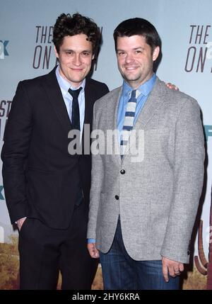 Phil Lord, Chris Miller partecipa alla prima festa di "The Last Man on Earth" a Los Angeles Foto Stock