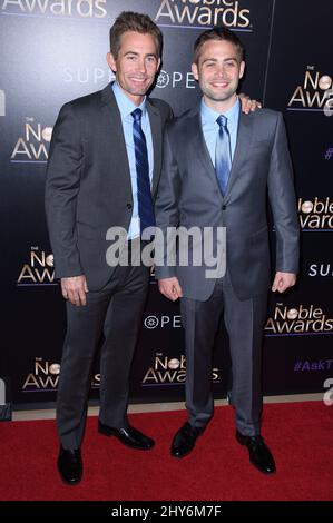 Caleb Walker, Cody Walker che partecipa ai Noble Awards annuali 3rd. Foto Stock