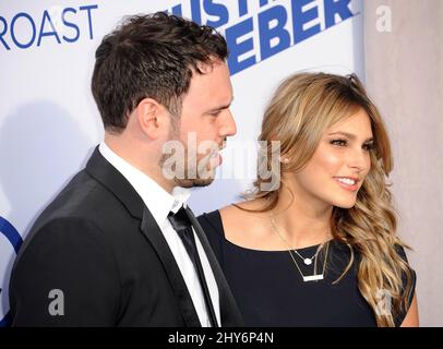 Scooter Braun partecipa alla "Comedy Central Roast of Justin Bieber" che si tiene presso i Sony Studios Foto Stock