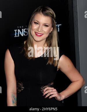 Jessi Smiles partecipa alla prima di Summit Entertainment's 'The divergent Series: Invergent' al Ziegfeld Theatre di New York il 16 marzo 2015. Foto Stock