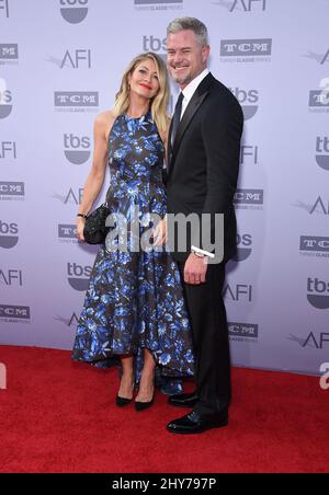 Rebecca Gayheart & Eric Dane il gala del premio AFI Life Achievement Award in onore di Steve Martin Foto Stock