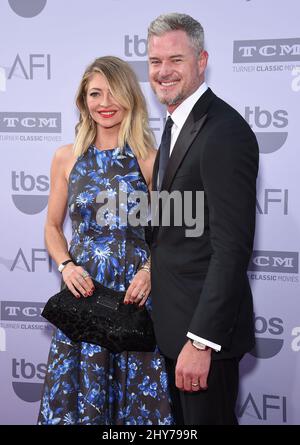 Rebecca Gayheart & Eric Dane il gala del premio AFI Life Achievement Award in onore di Steve Martin Foto Stock