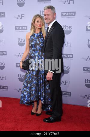 Rebecca Gayheart & Eric Dane il gala del premio AFI Life Achievement Award in onore di Steve Martin Foto Stock